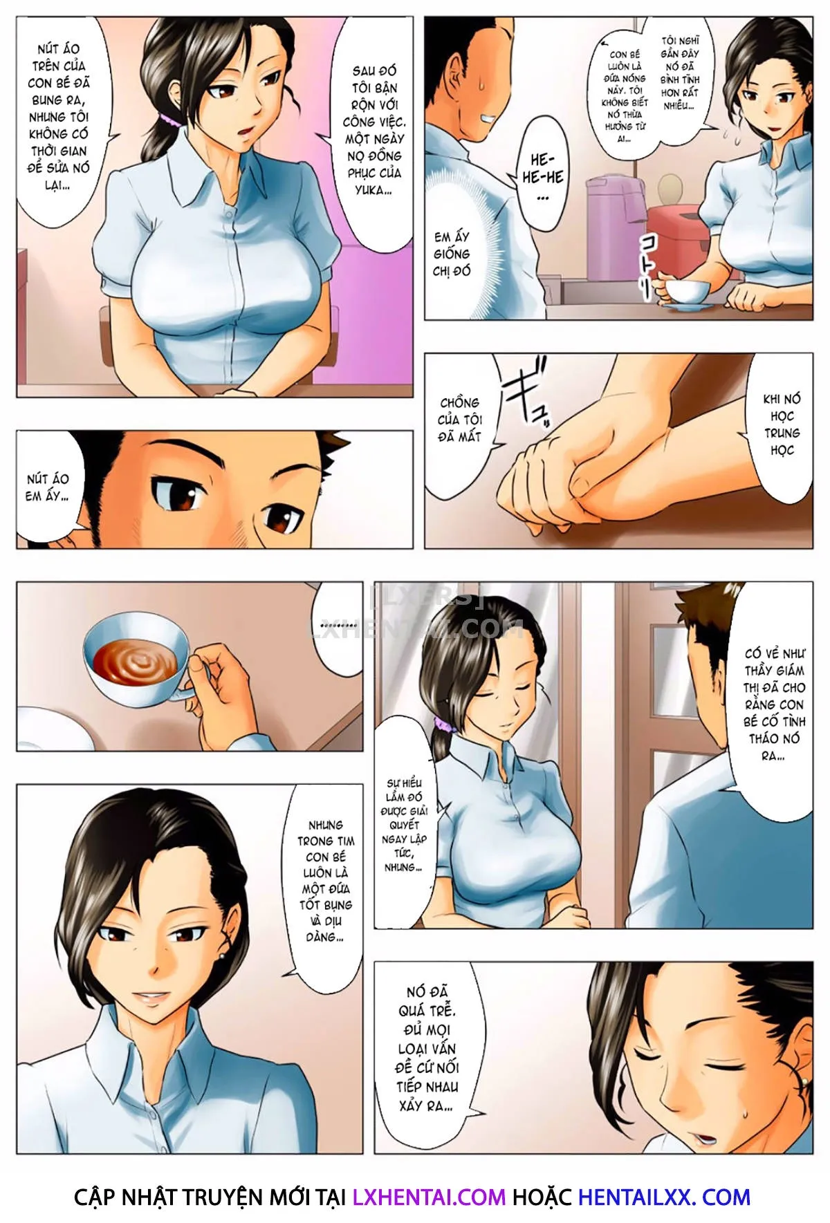 HentaiVN.net - Ảnh 66 - Yuka + Naoko [Yuuka -Tonari no Kinpatsu Musume ga Jitsu wa Otome datta Hanashi; Miboujin Naoko; Naoko The Widow] - Chap 1