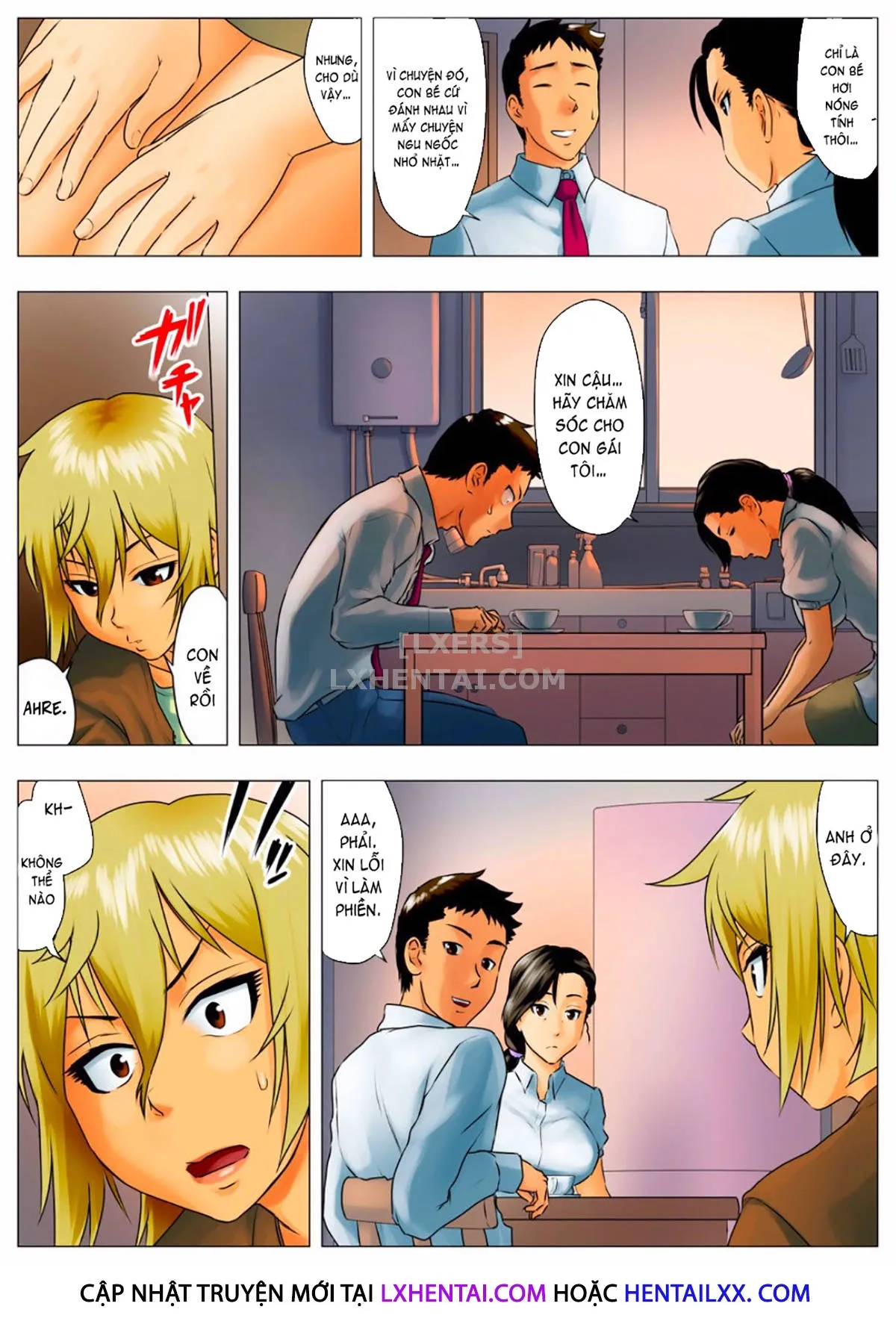 HentaiVN.net - Ảnh 67 - Yuka + Naoko [Yuuka -Tonari no Kinpatsu Musume ga Jitsu wa Otome datta Hanashi; Miboujin Naoko; Naoko The Widow] - Chap 1