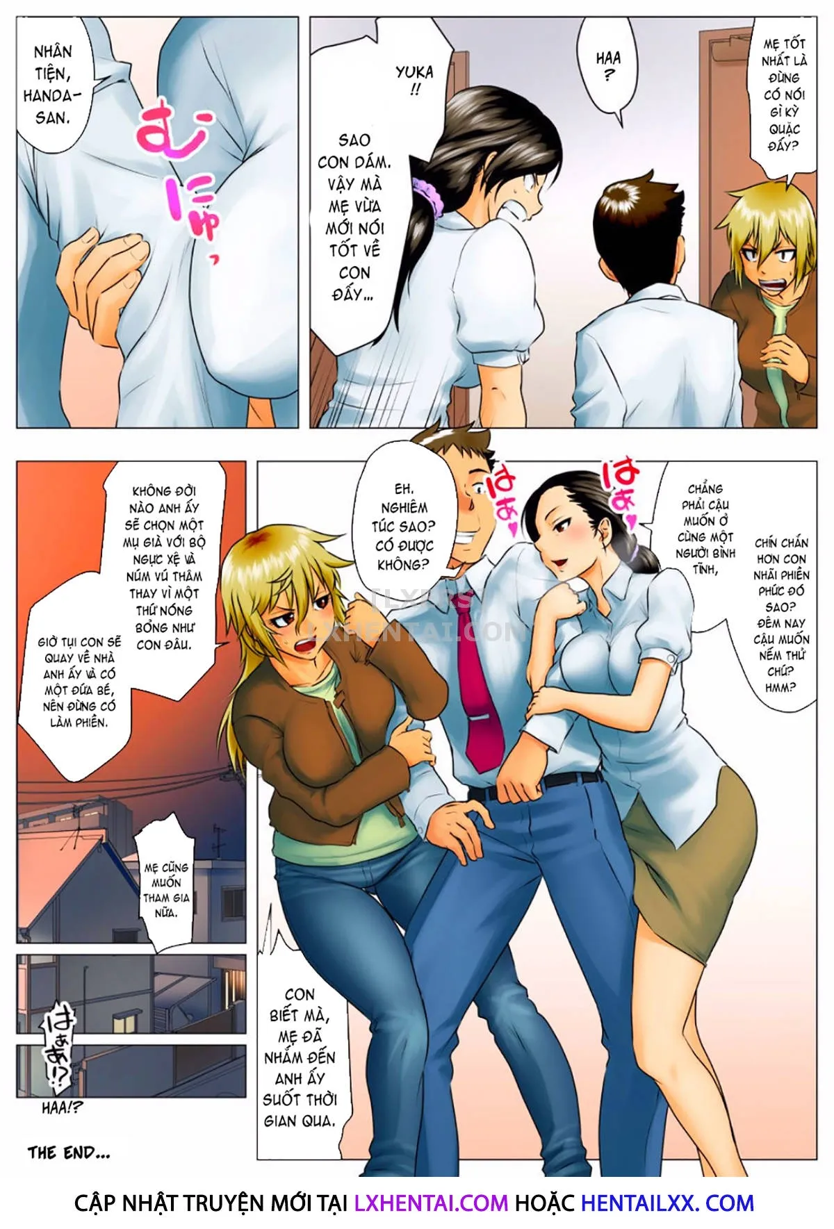 HentaiVN.net - Ảnh 68 - Yuka + Naoko [Yuuka -Tonari no Kinpatsu Musume ga Jitsu wa Otome datta Hanashi; Miboujin Naoko; Naoko The Widow] - Chap 1