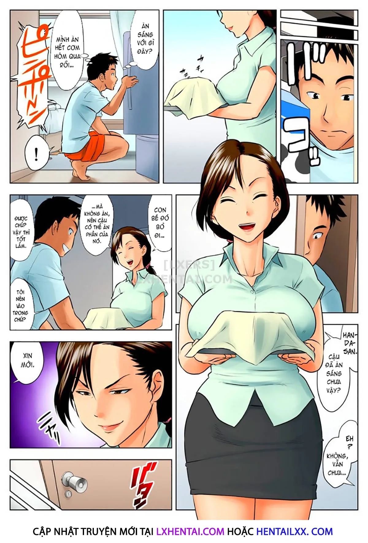 HentaiVN.net - Ảnh 11 - Yuka + Naoko [Yuuka -Tonari no Kinpatsu Musume ga Jitsu wa Otome datta Hanashi; Miboujin Naoko; Naoko The Widow] - Chap 2