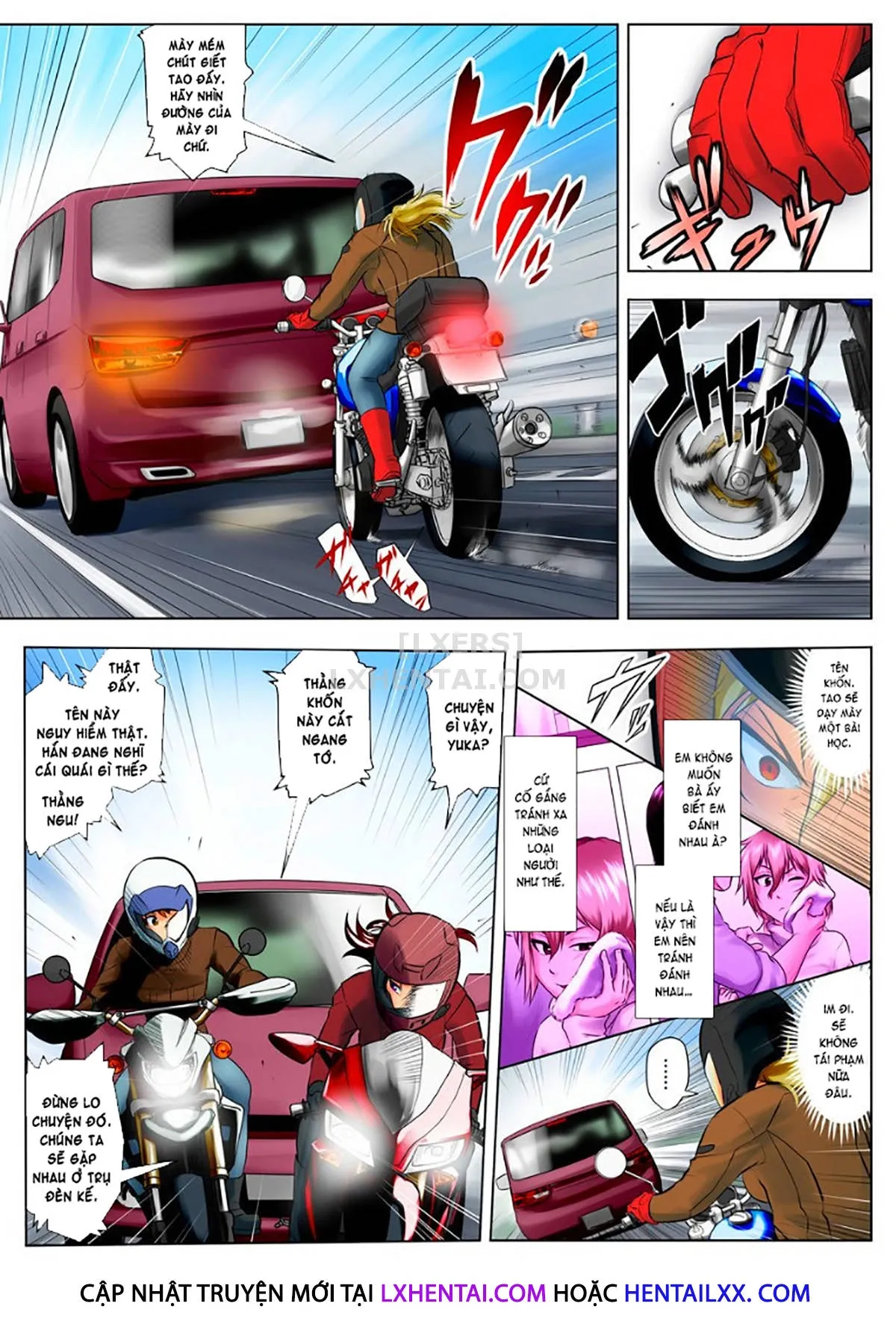 HentaiVN.net - Ảnh 47 - Yuka + Naoko [Yuuka -Tonari no Kinpatsu Musume ga Jitsu wa Otome datta Hanashi; Miboujin Naoko; Naoko The Widow] - Chap 2