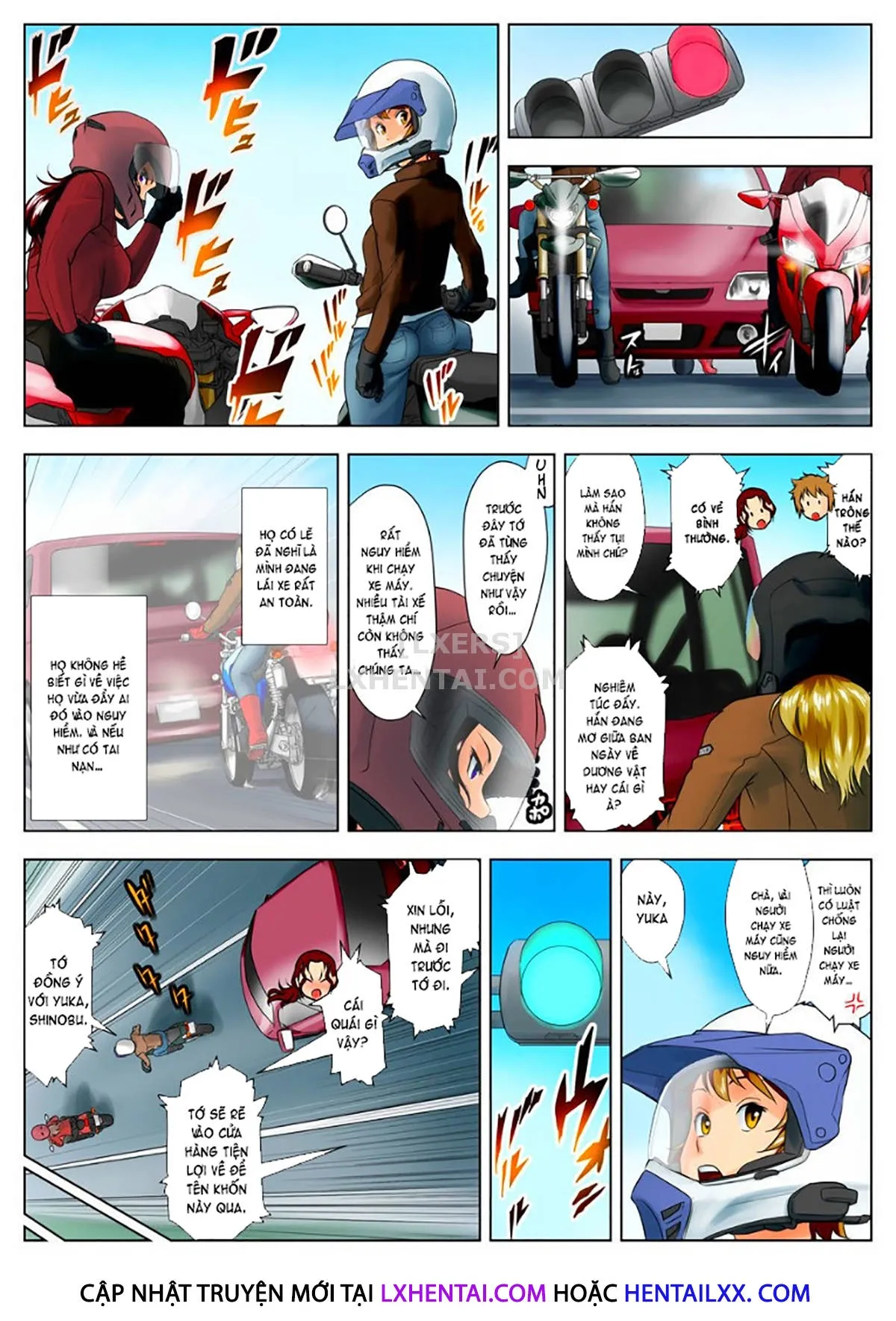 HentaiVN.net - Ảnh 48 - Yuka + Naoko [Yuuka -Tonari no Kinpatsu Musume ga Jitsu wa Otome datta Hanashi; Miboujin Naoko; Naoko The Widow] - Chap 2