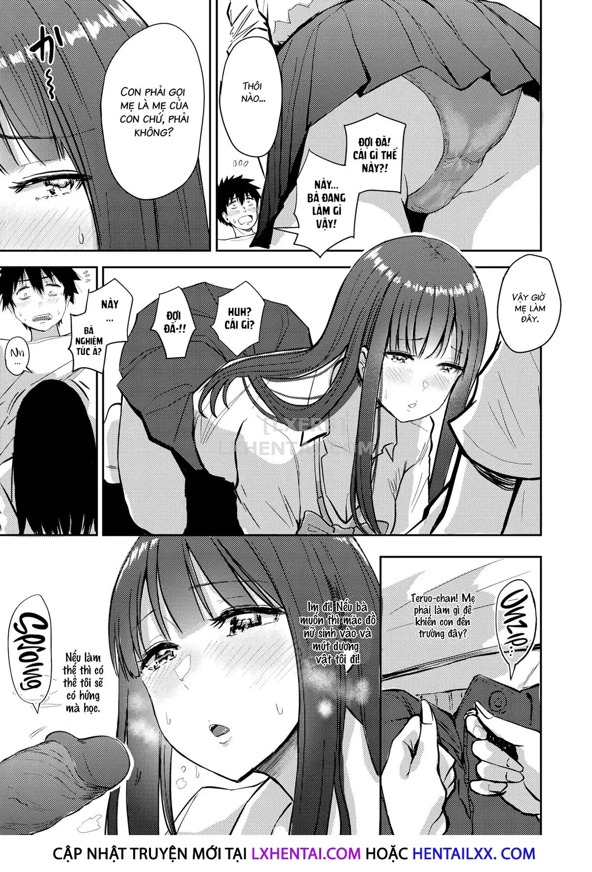 HentaiVN.net - Ảnh 8 - Submissive Mama [Comic Shitsurakuten 2021-03] - Chap 1