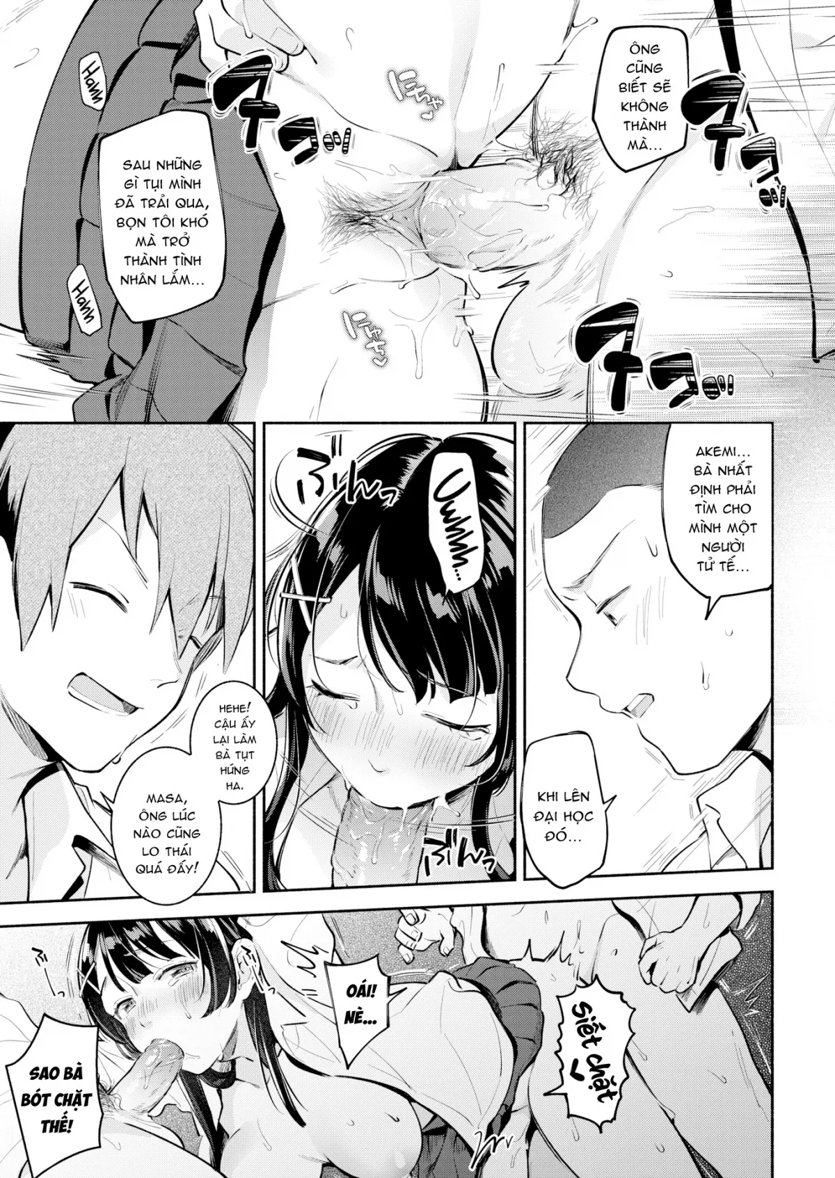 HentaiVN.net - Ảnh 14 - Ngày Lễ Tốt Nghiệp Đáng Nhớ [Graduation Ceremony] - Chap 1