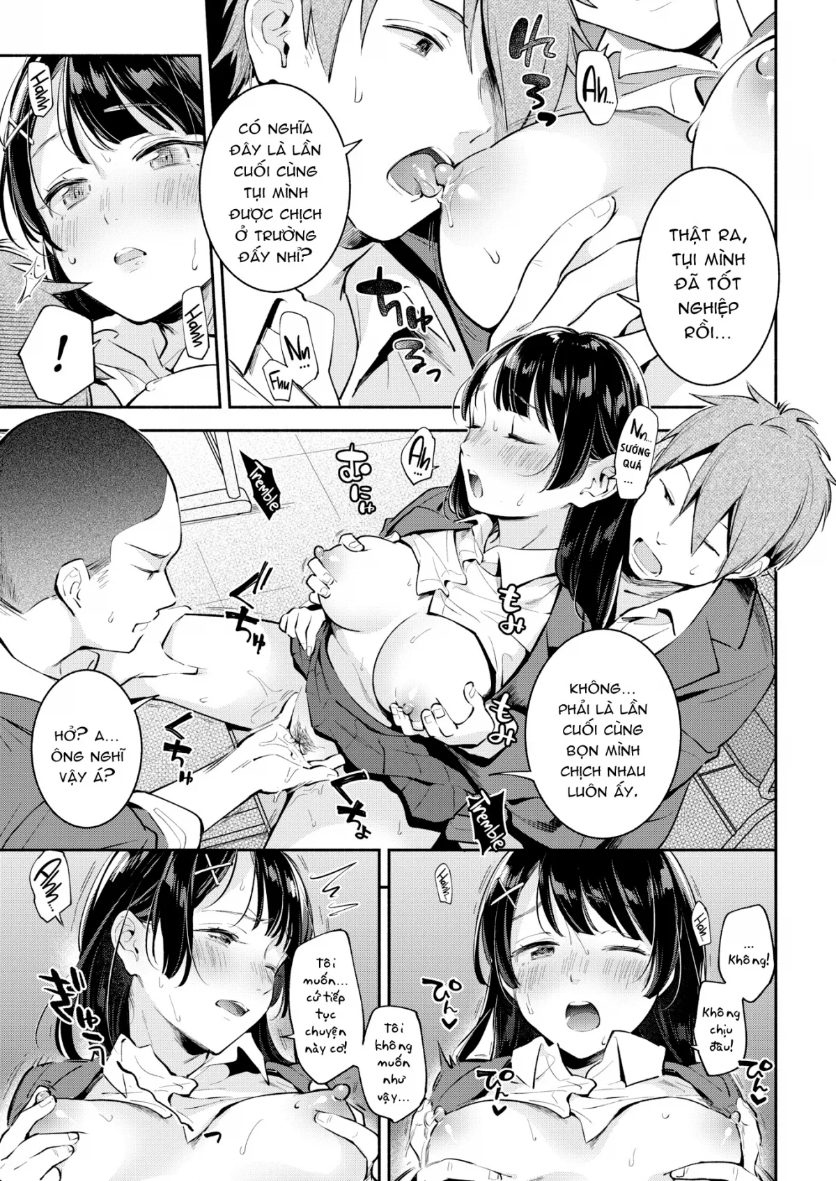 HentaiVN.net - Ảnh 6 - Ngày Lễ Tốt Nghiệp Đáng Nhớ [Graduation Ceremony] - Chap 1