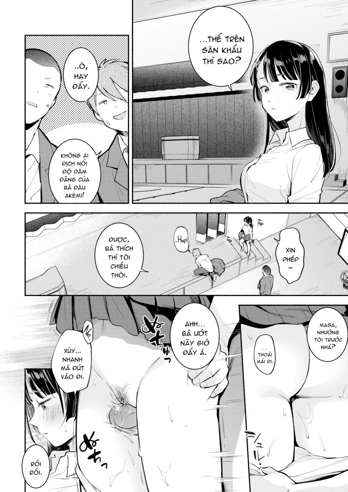 HentaiVN.net - Ảnh 9 - Ngày Lễ Tốt Nghiệp Đáng Nhớ [Graduation Ceremony] - Chap 1