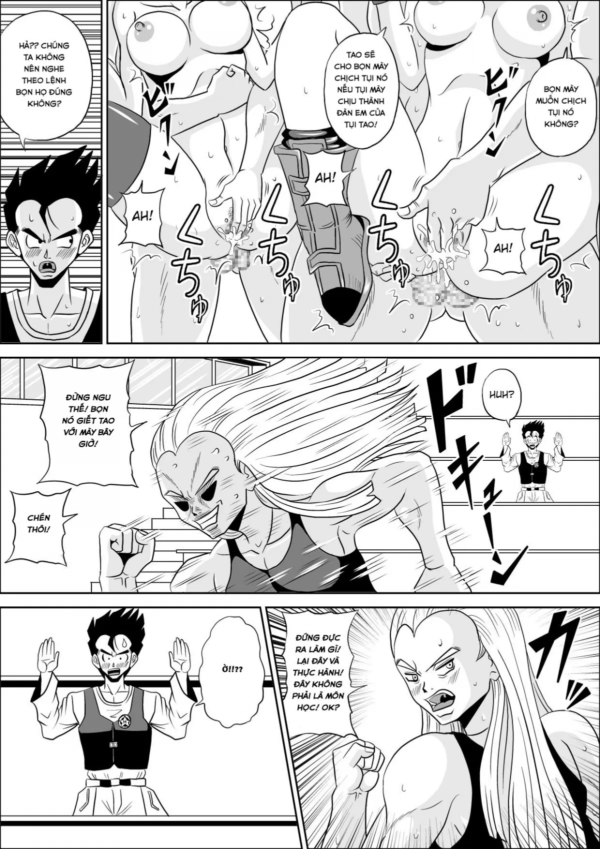 HentaiVN.net - Ảnh 21 - High School Rape (Dragon Ball Z) - Chap 1