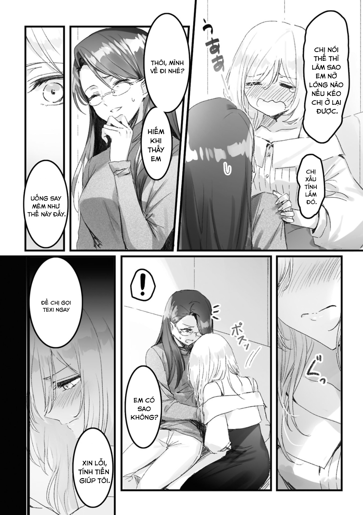 HentaiVN.net - Ảnh 3 - Tuyển tập oneshot yuri tình một đêm - Chap 1