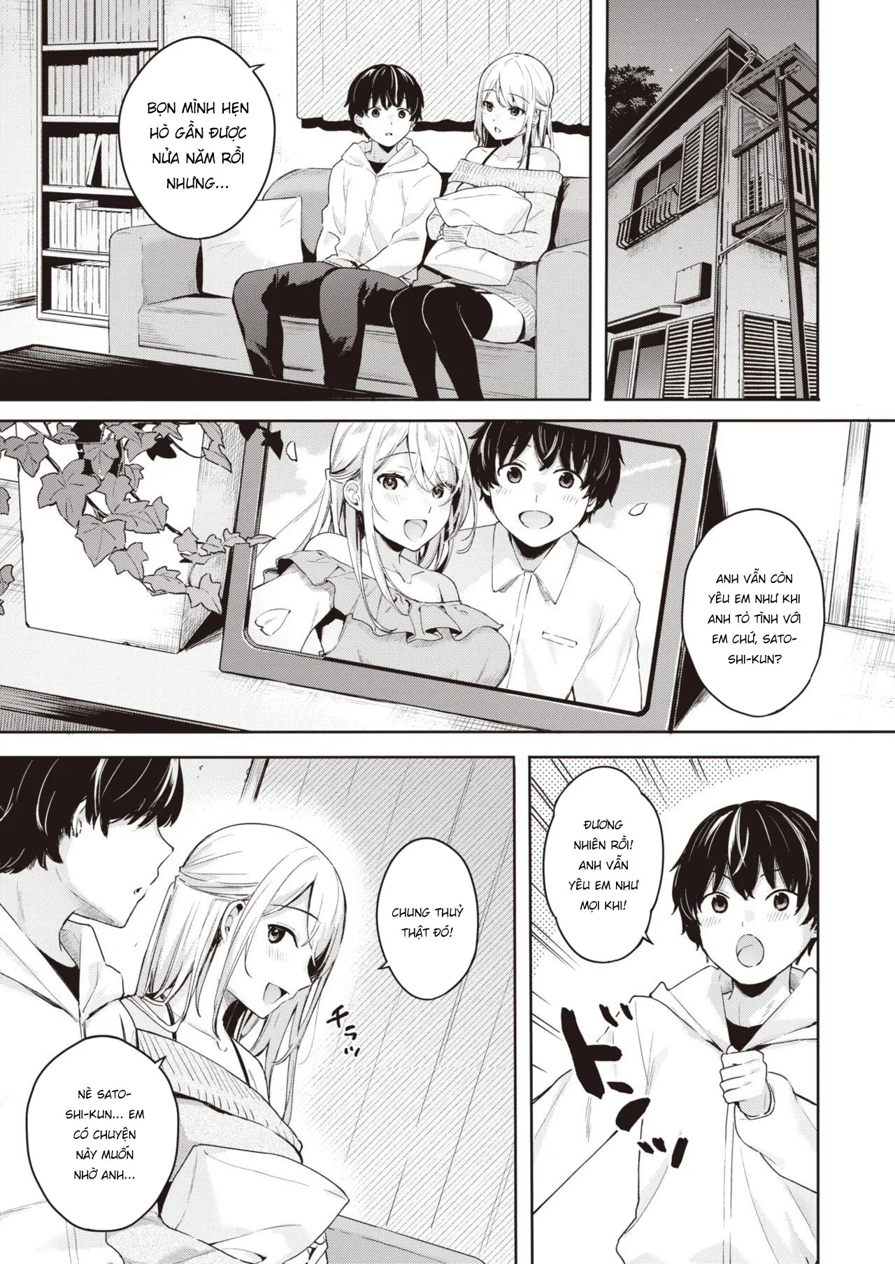 HentaiVN.net - Ảnh 5 - Trinh nữ, bạn gái và NTR [The Virgin, the Girlfriend, and NTR ; 処女と彼女とネトラレと] - Chap 1