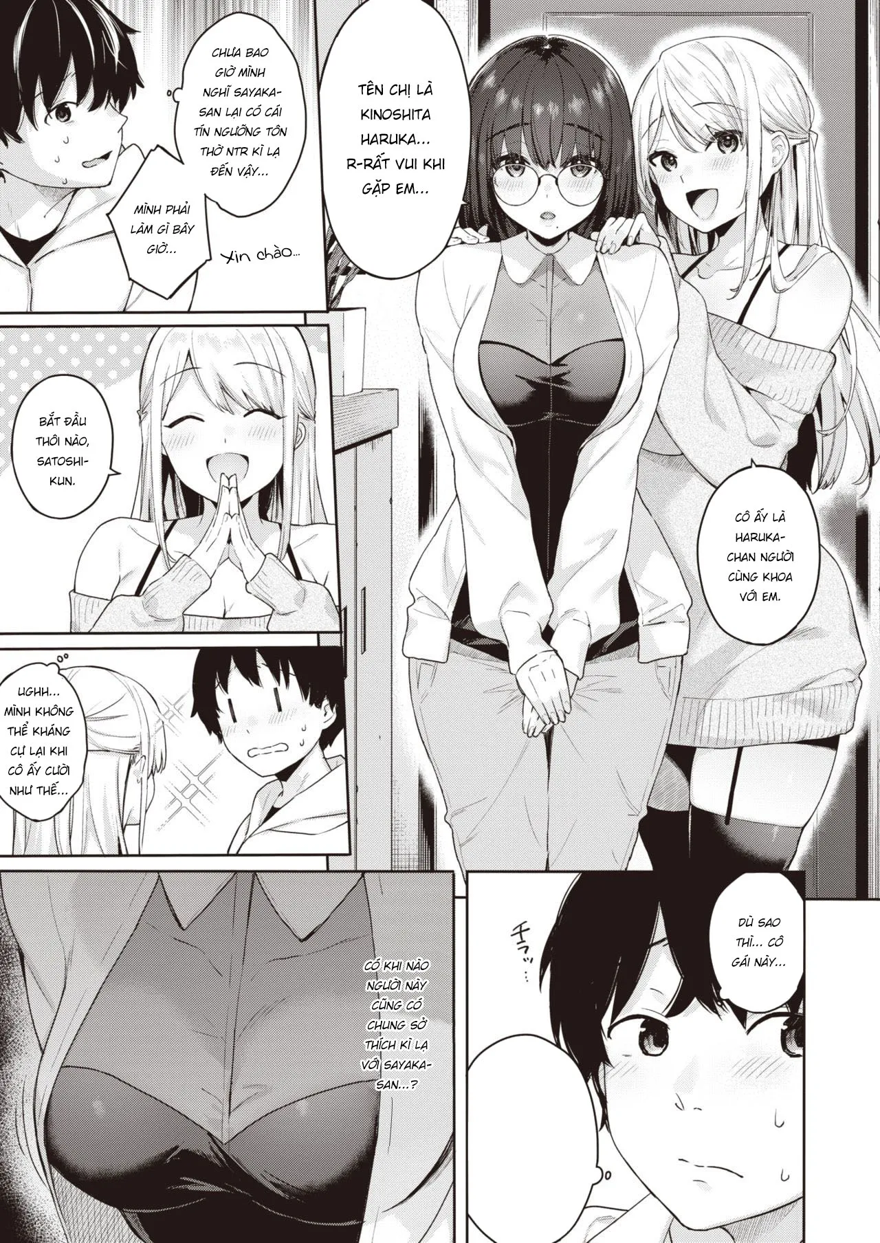 HentaiVN.net - Ảnh 7 - Trinh nữ, bạn gái và NTR [The Virgin, the Girlfriend, and NTR ; 処女と彼女とネトラレと] - Chap 1