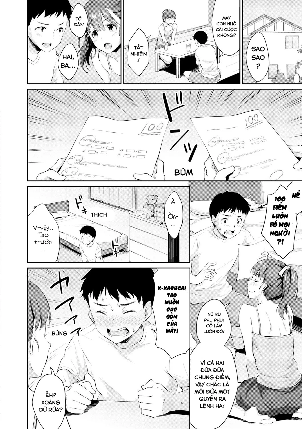 HentaiVN.net - Ảnh 7 - Học dậy thì 101 [Shishunki no obenkyou; Puberty Study Session; 思春期のお勉強] - Chap 1