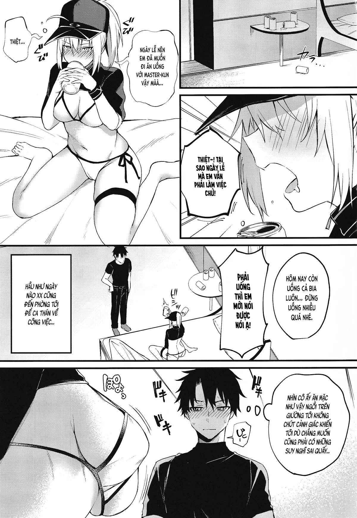 HentaiVN.net - Ảnh 3 - Chỉ em yêu là gì đi, Master-kun (FGO) [Suki wo Oshiete Master-kun; Tell Me the Love, Master; 好きを教えてマスターくん (Fate⁄Grand Order)] - Chap 1