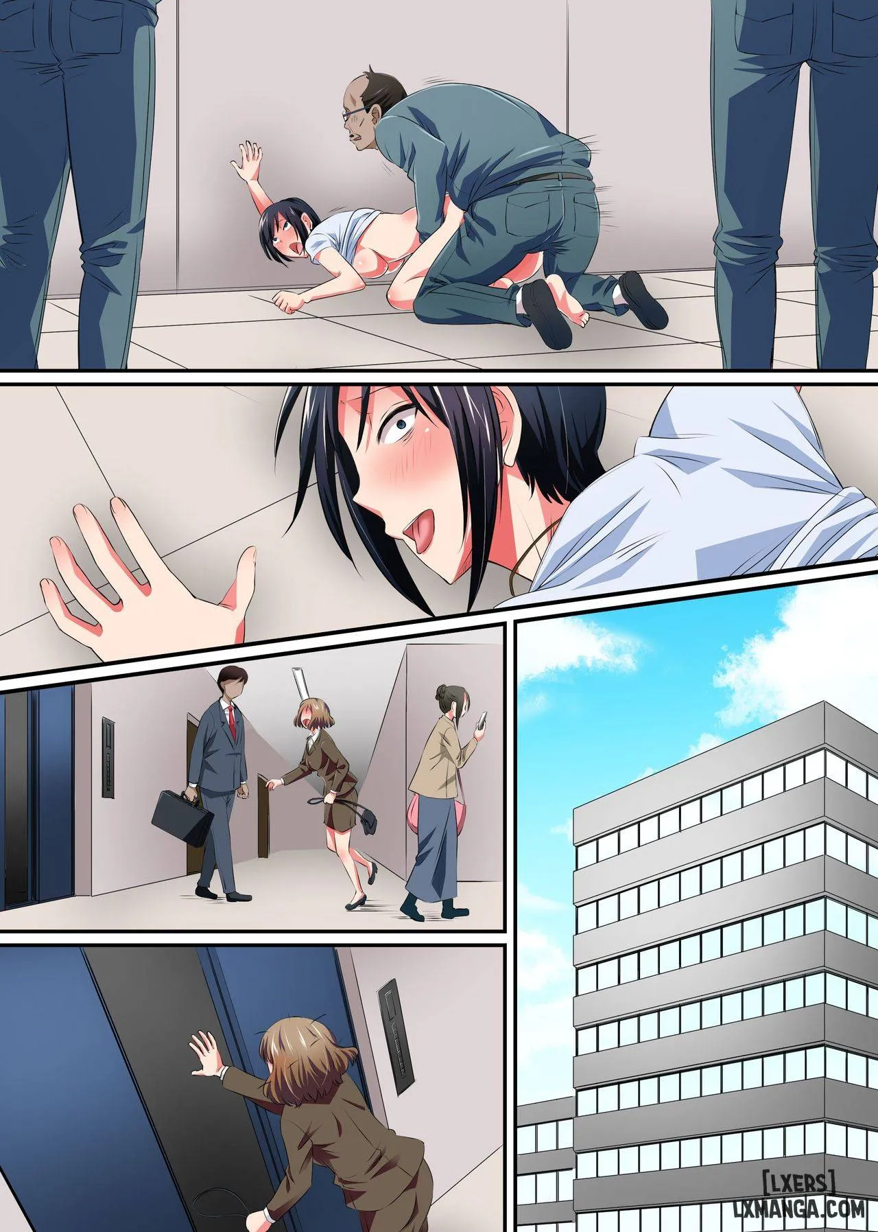 HentaiVN.net - Ảnh 7 - Saimin Kairaku Harem Office ~Muku na Shinjin mo Kibishii Onna - Chap 1