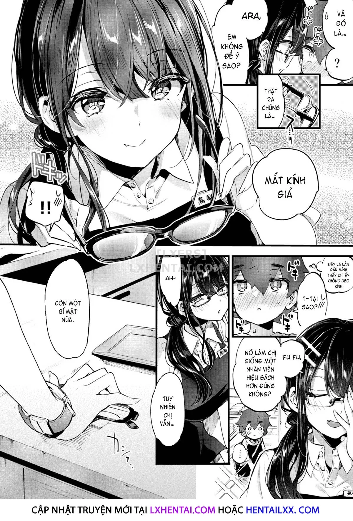 HentaiVN.net - Ảnh 10 - Boku to Shoten no Onee-san [Me and the Bookstore Onee-chan] - Chap 1
