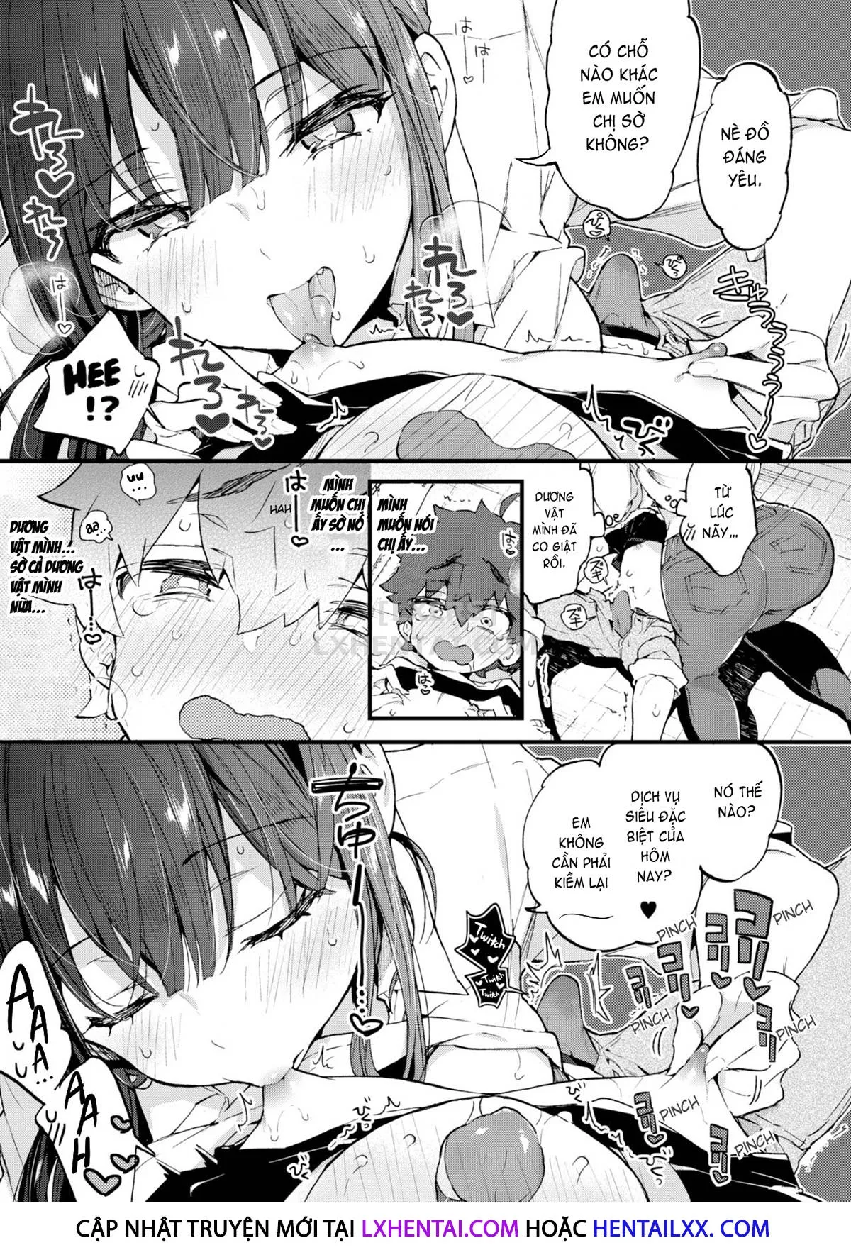 HentaiVN.net - Ảnh 17 - Boku to Shoten no Onee-san [Me and the Bookstore Onee-chan] - Chap 1