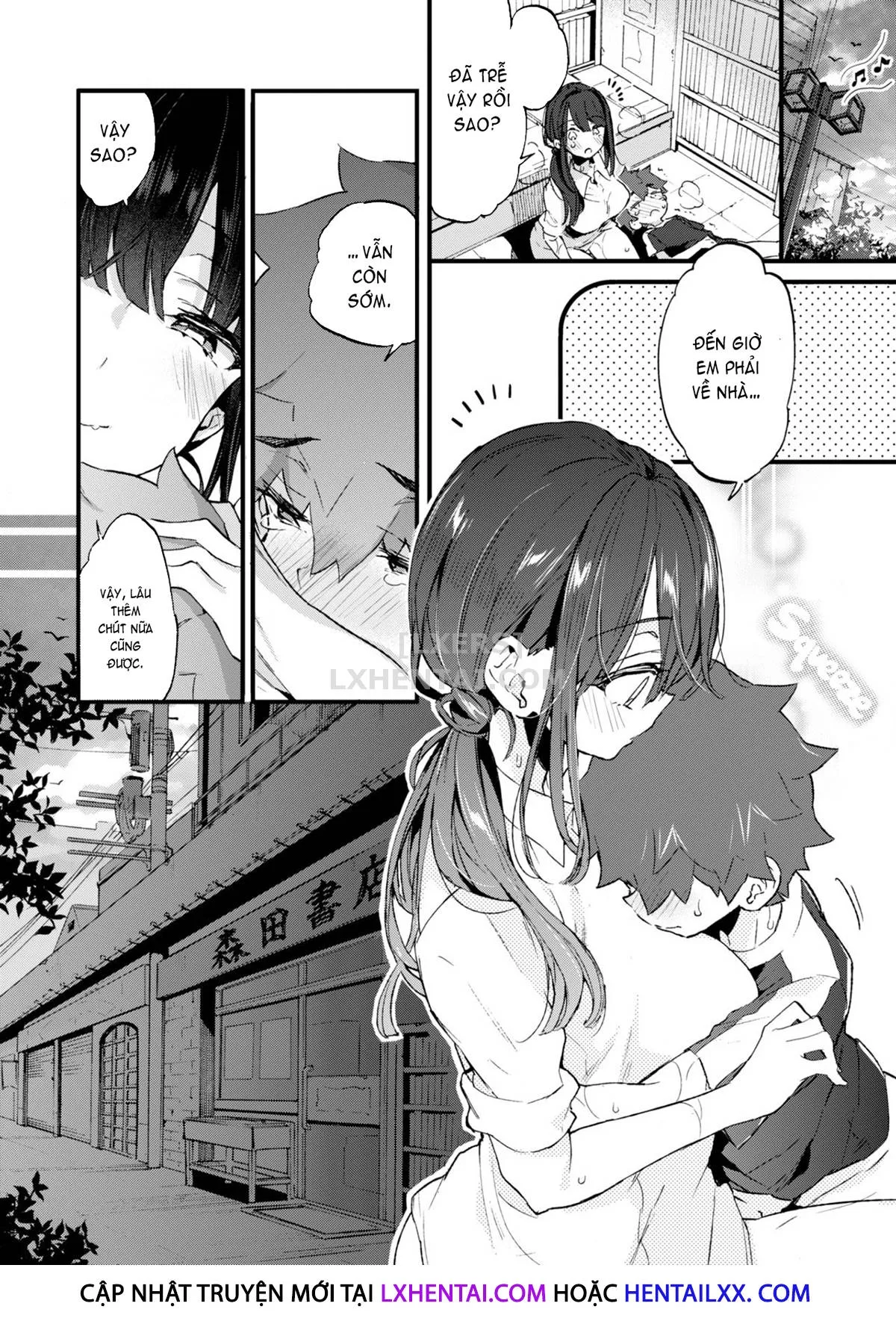 HentaiVN.net - Ảnh 28 - Boku to Shoten no Onee-san [Me and the Bookstore Onee-chan] - Chap 1