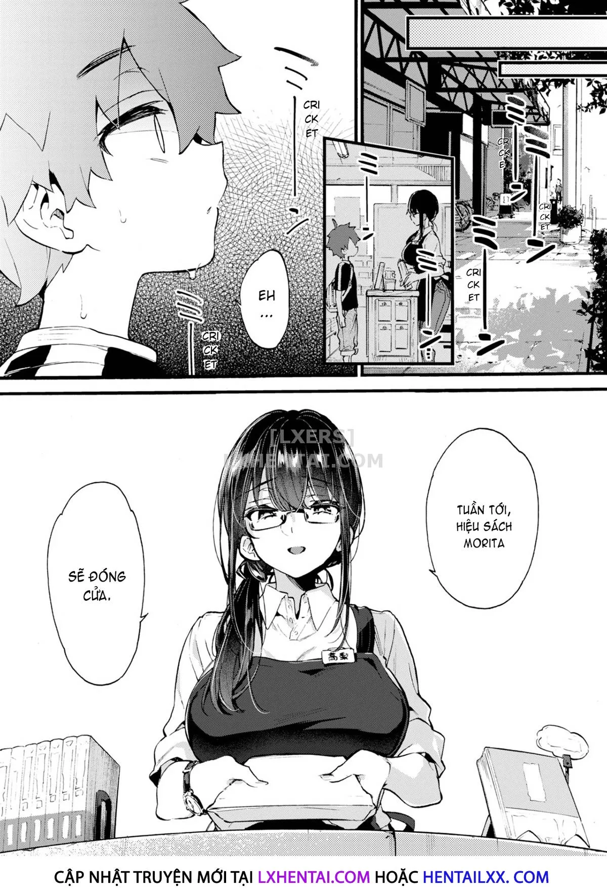 HentaiVN.net - Ảnh 7 - Boku to Shoten no Onee-san [Me and the Bookstore Onee-chan] - Chap 1