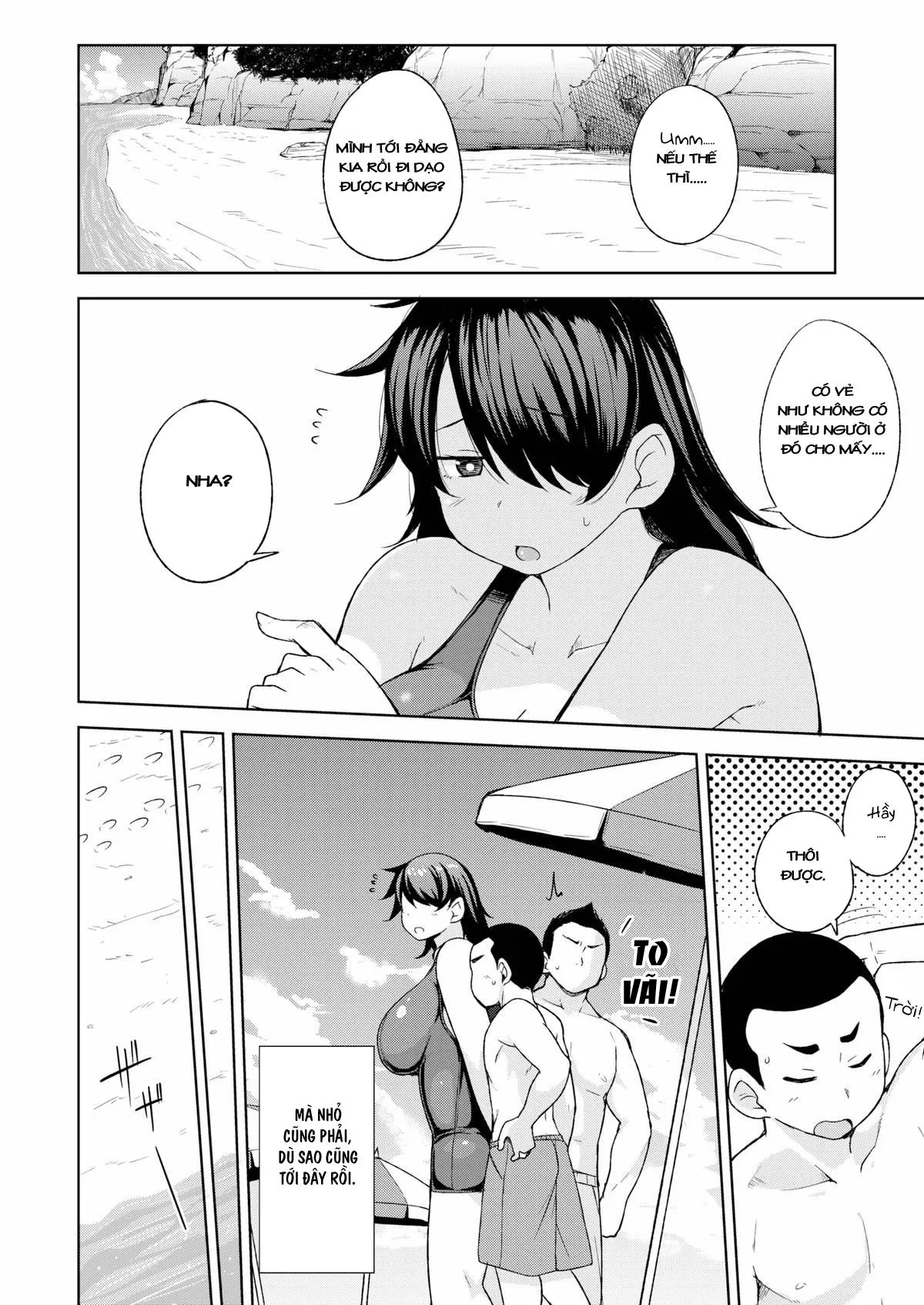 HentaiVN.net - Ảnh 6 - First Time in Summer - Chap 1