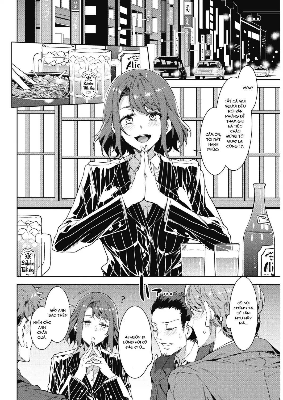HentaiVN.net - Ảnh 9 - Quản lý damdang Souma Souko [Kachou Souma Souko - 課長槍間繰子] - Chap 1