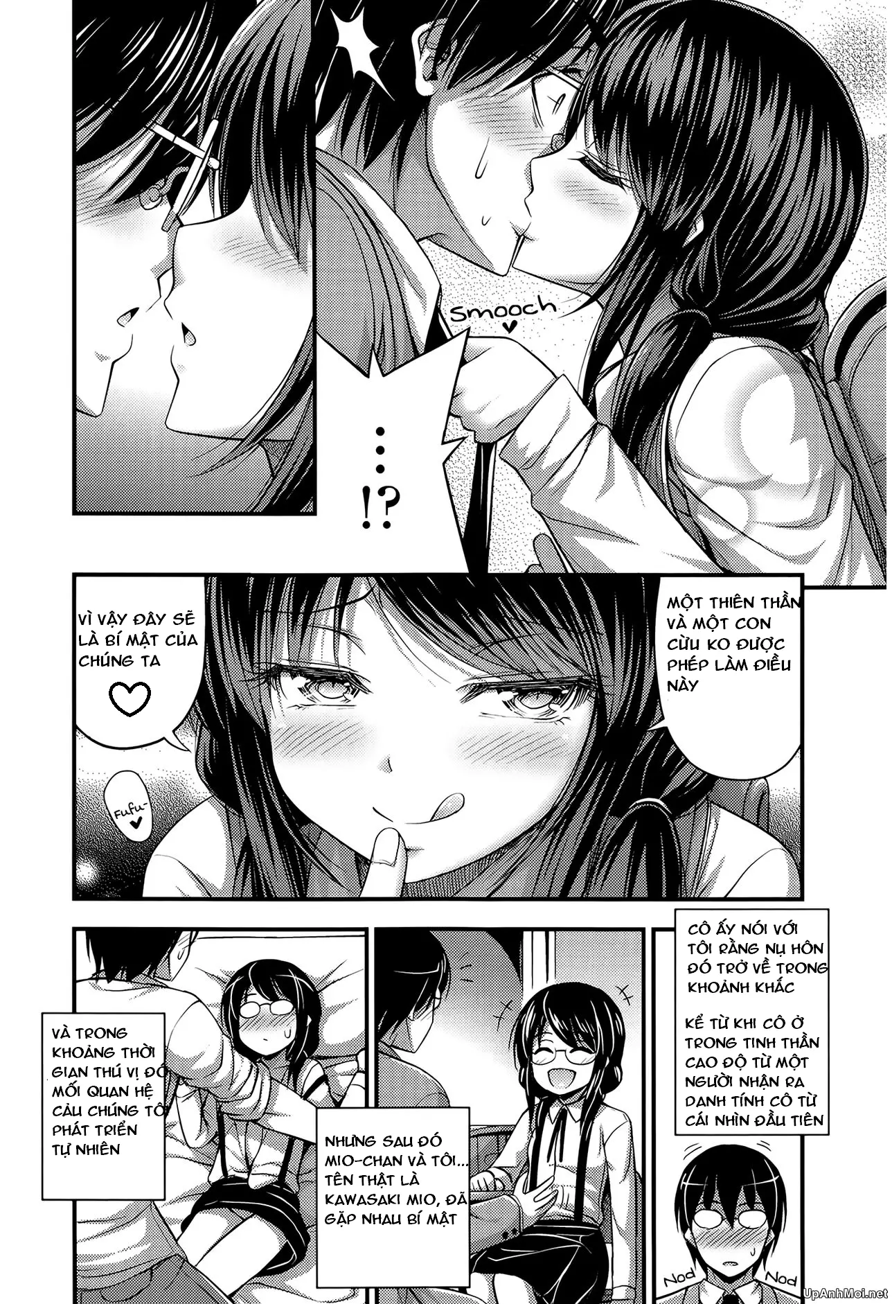 HentaiVN.net - Ảnh 6 - Tenshi no Koibito [Angelic Lover; Onii-chan Sonna ni Short Pants Suki nano?] - Chap 1