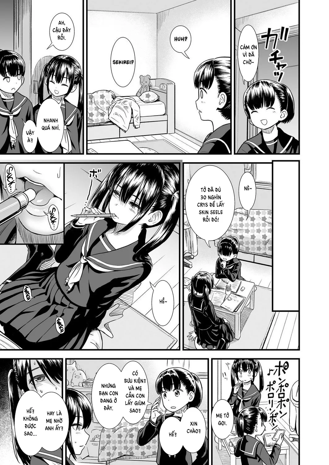 HentaiVN.net - Ảnh 7 - My Sister's Friend, Sekirei-chan [Imouto no Tomodachi no Sekirei-chan] - Chap 1