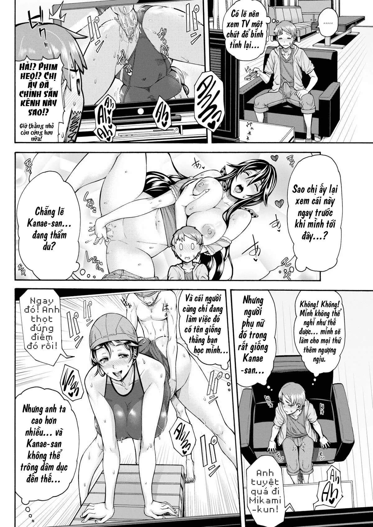 HentaiVN.net - Ảnh 6 - Chị Không Thể Dừng Lại Được... [I Just Can't Stop] - Chap 1