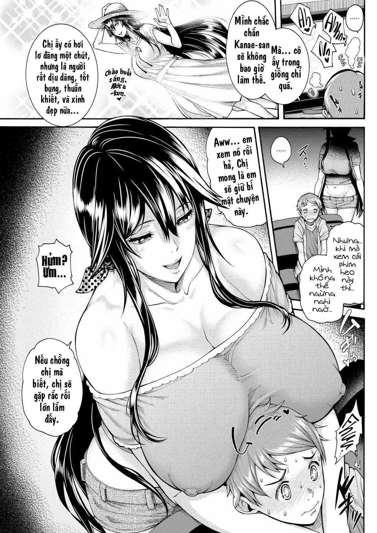 HentaiVN.net - Ảnh 7 - Chị Không Thể Dừng Lại Được... [I Just Can't Stop] - Chap 1