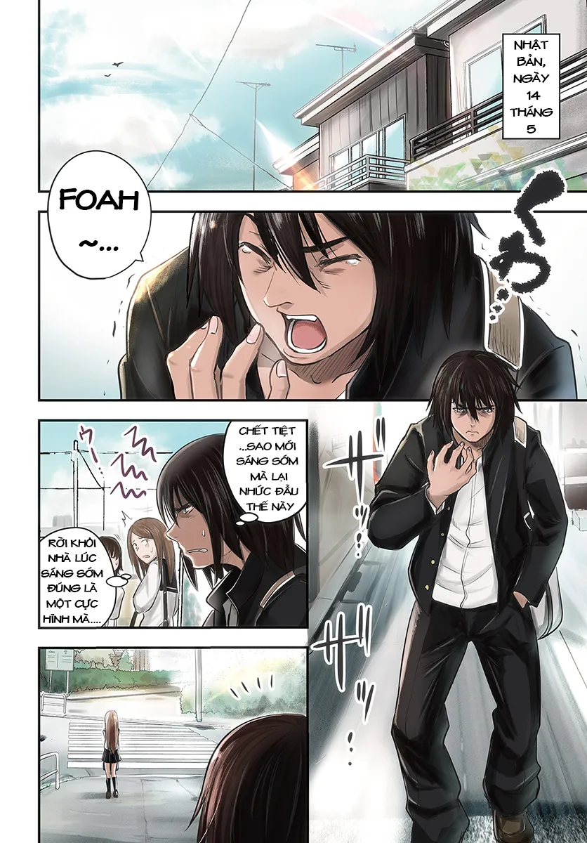 HentaiVN.net - Ảnh 6 - KURO NO MAOU - Chap 1