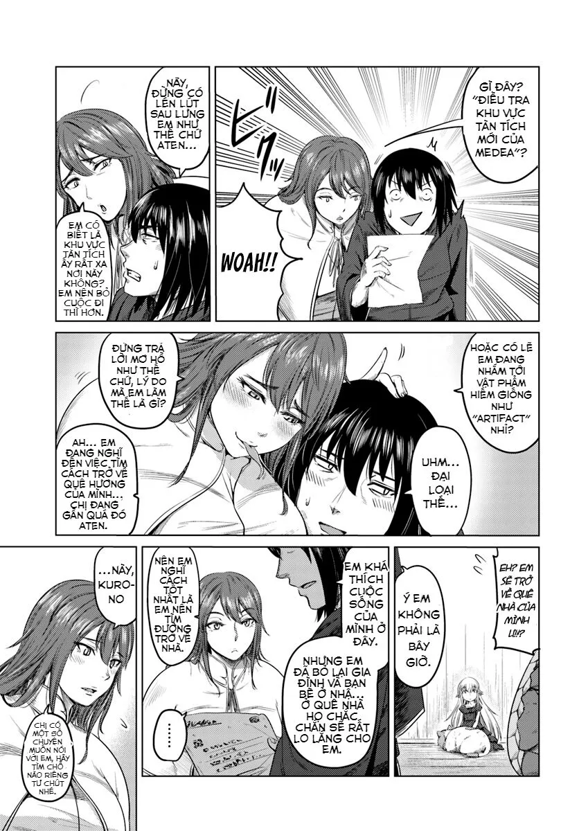 HentaiVN.net - Ảnh 9 - KURO NO MAOU - Chap 7