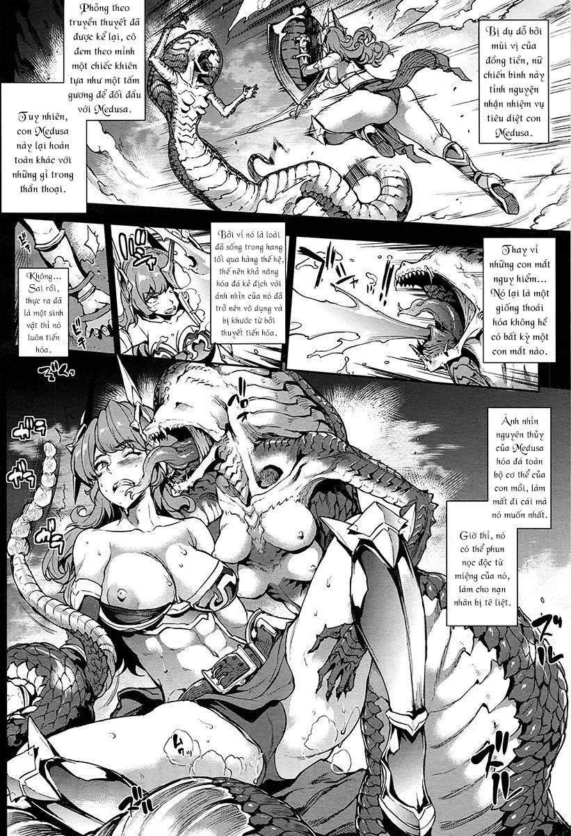 HentaiVN.net - Ảnh 3 - Quái Vật Medusa [Medousa] - Chap 1