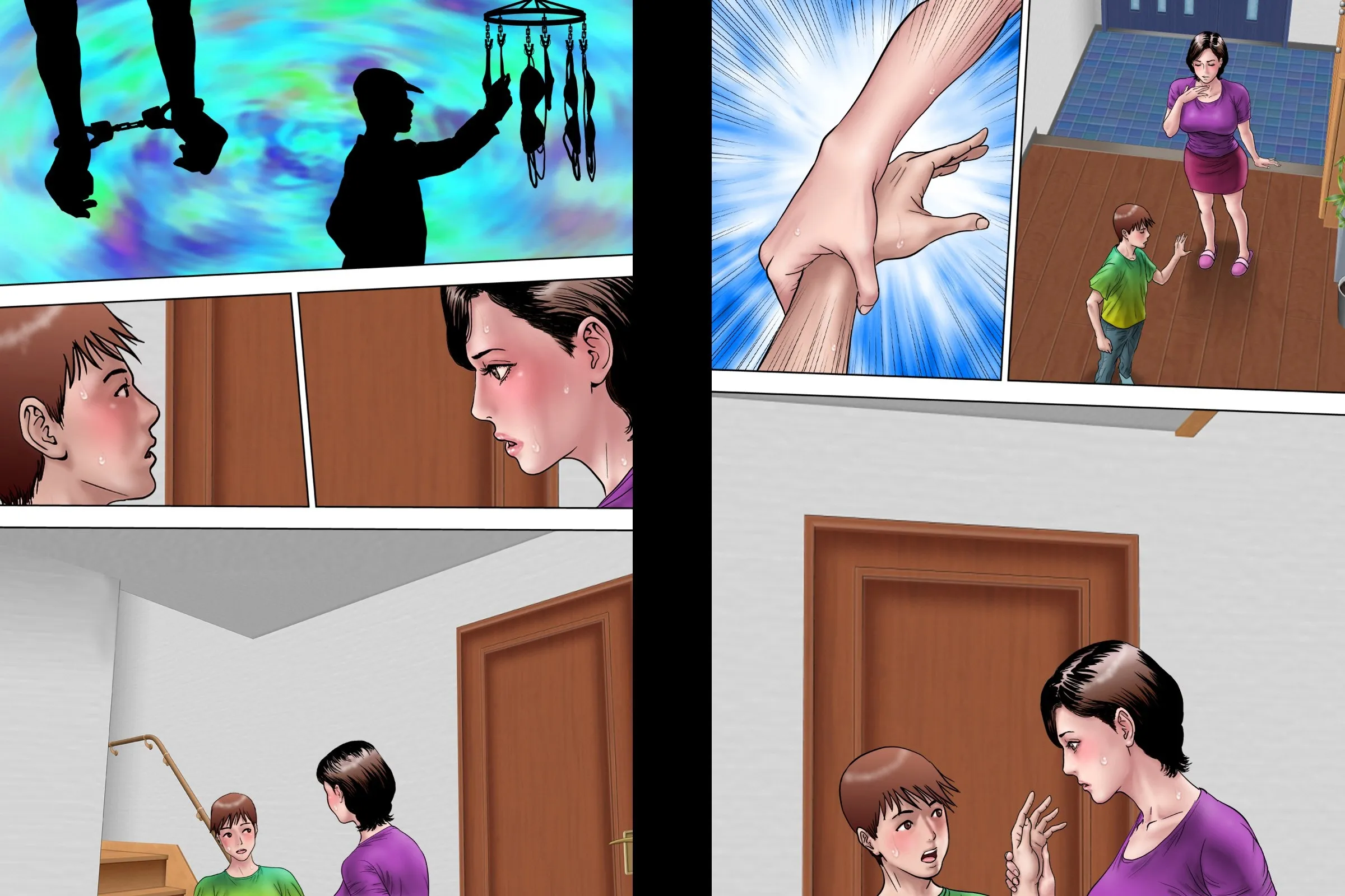 HentaiVN.net - Ảnh 26 - Training Mother while Father is Abroad [Shucchou Suru Otou-san Choukyou Sareru Okaa-san] - Chap 1
