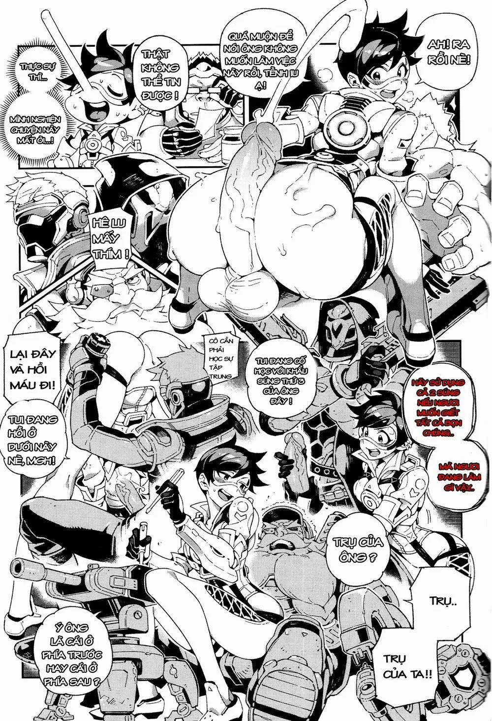 HentaiVN.net - Ảnh 9 - OVERTIME!! OVERWATCH FANBOOK VOL.1 (Overwatch) - Chap 1