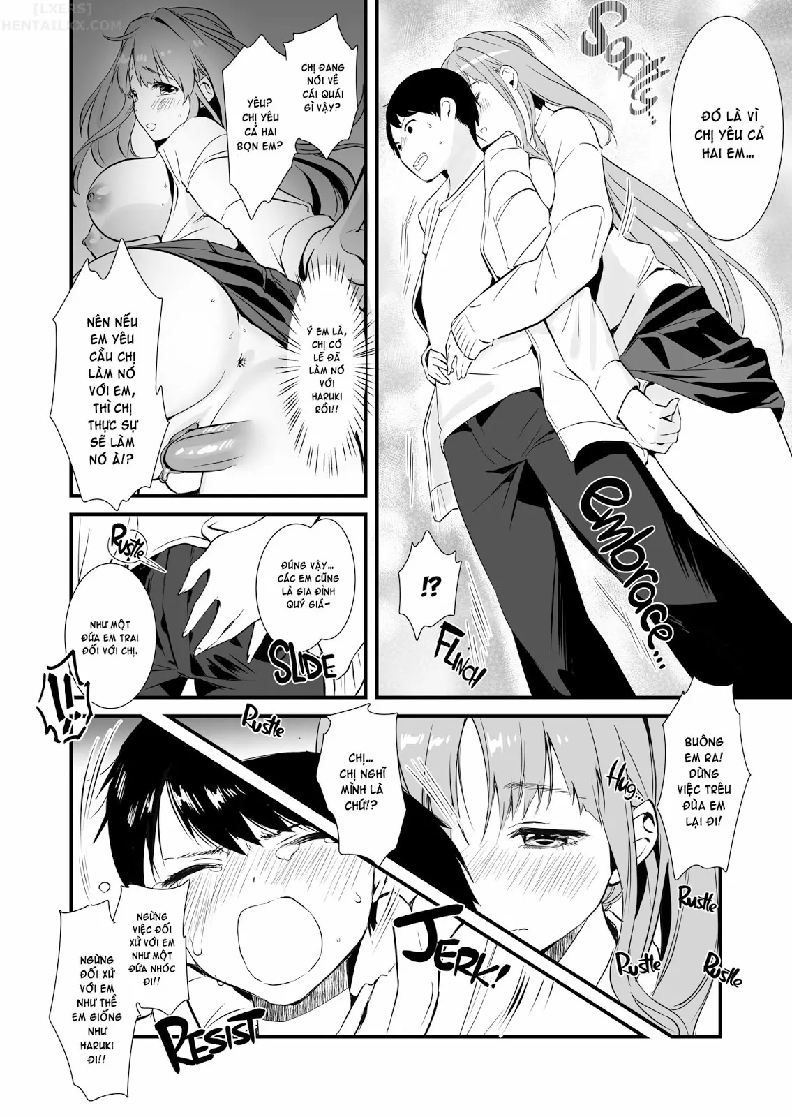 HentaiVN.net - Ảnh 19 - Big Sis Loves Nobody Else But You - Chap 1