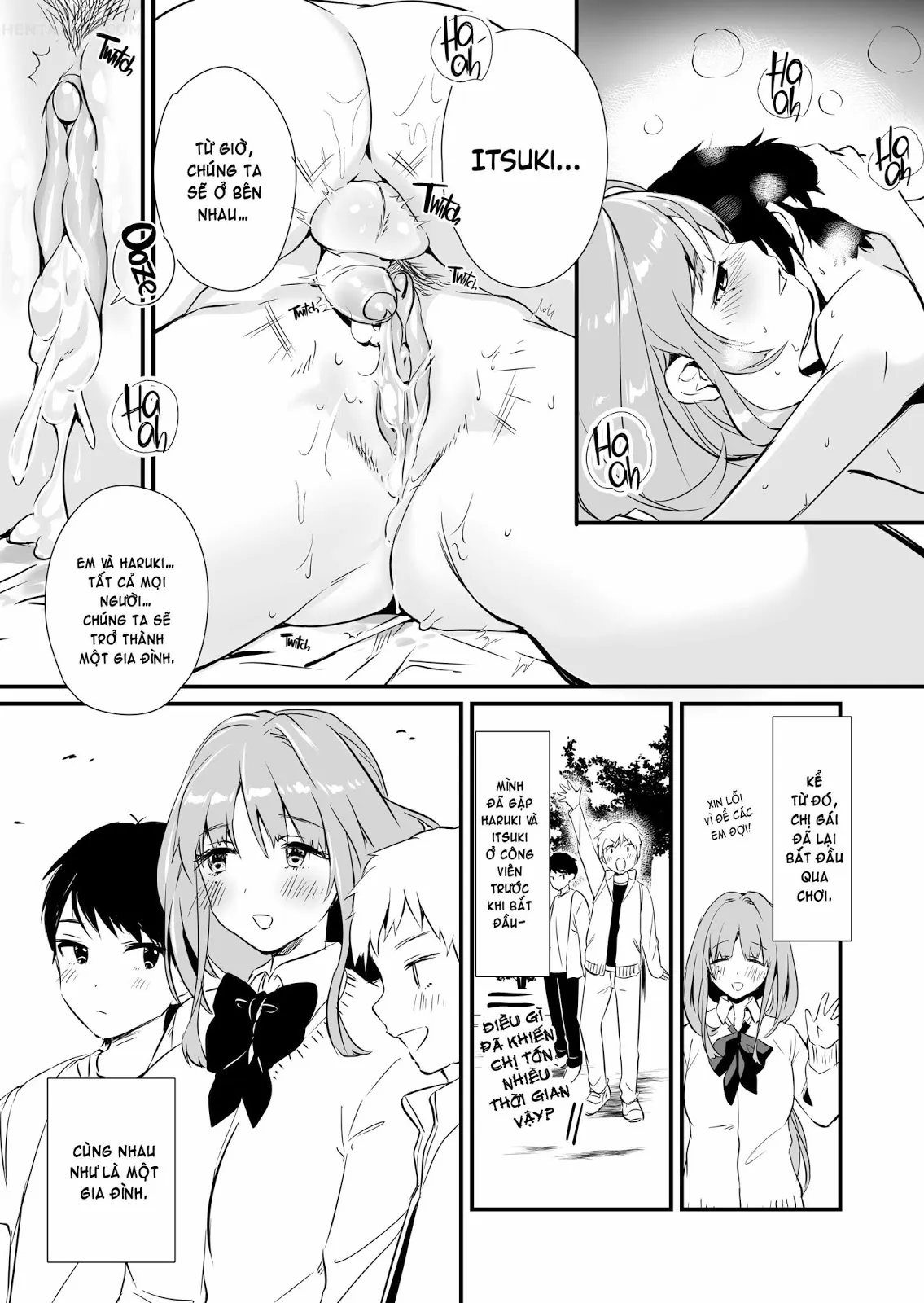 HentaiVN.net - Ảnh 28 - Big Sis Loves Nobody Else But You - Chap 1