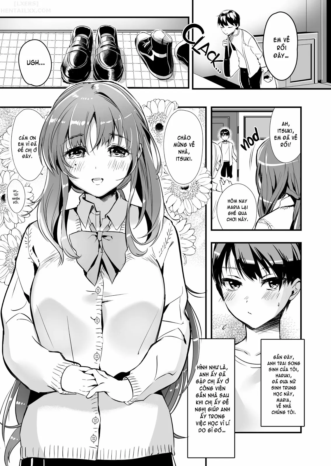 HentaiVN.net - Ảnh 9 - Big Sis Loves Nobody Else But You - Chap 1