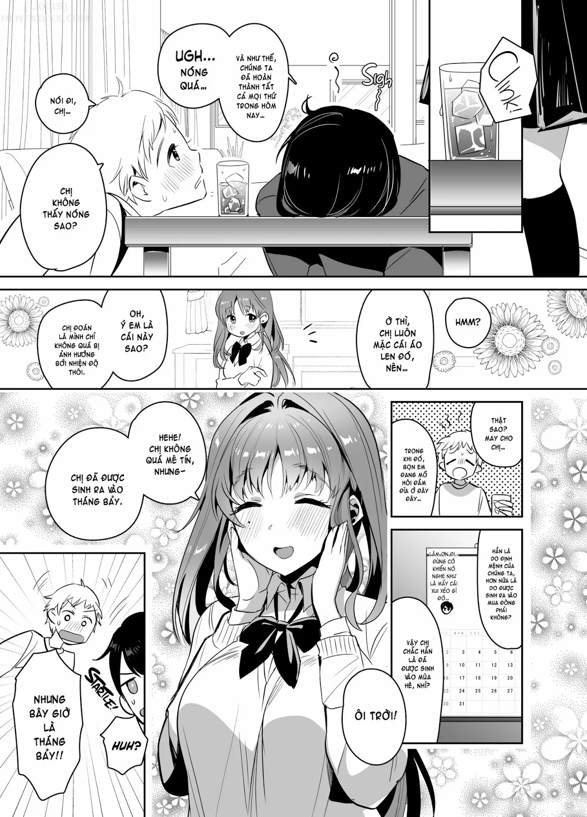 HentaiVN.net - Ảnh 9 - Big Sis Loves Nobody Else But You - Chap 2