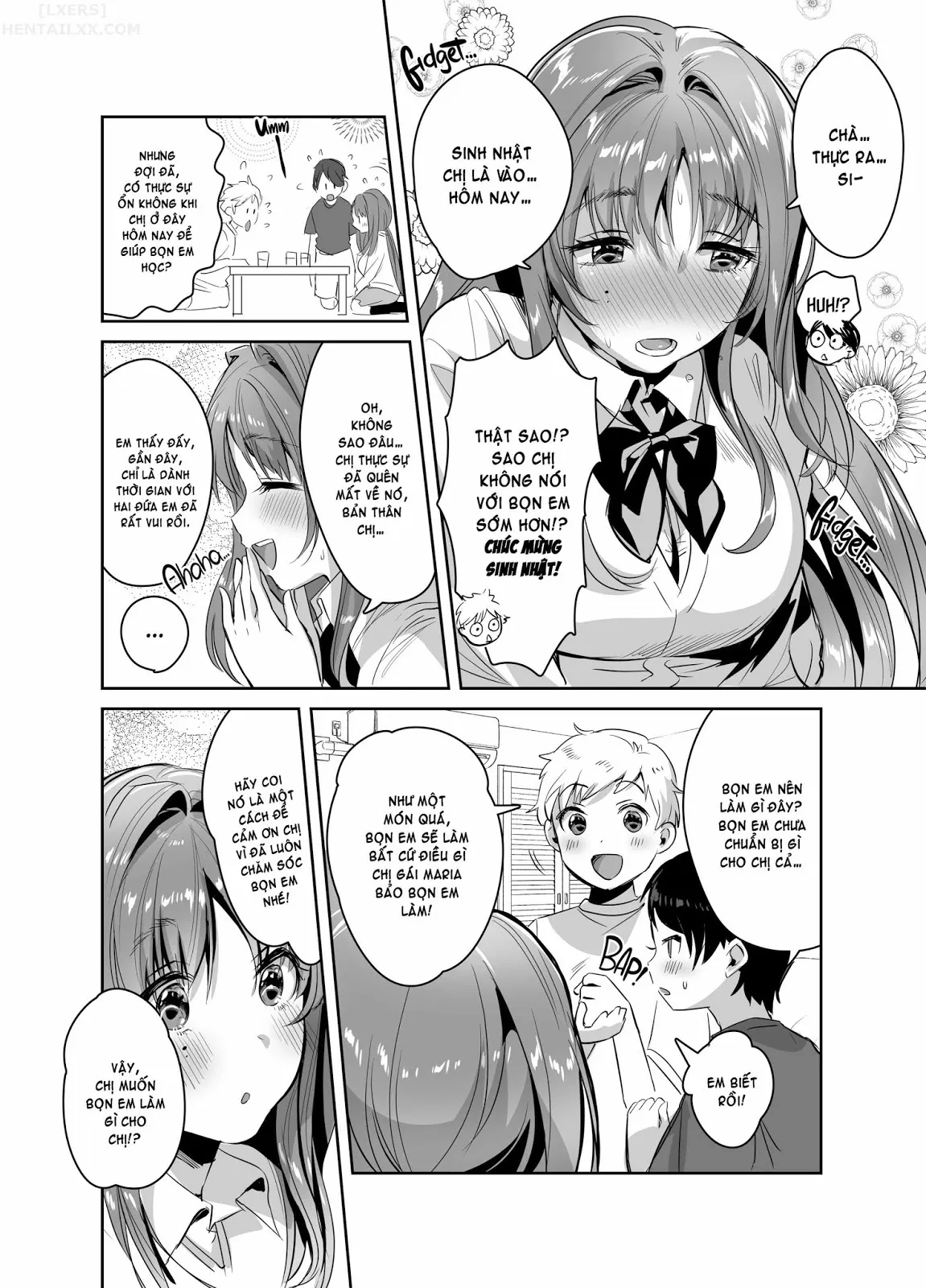 HentaiVN.net - Ảnh 10 - Big Sis Loves Nobody Else But You - Chap 2