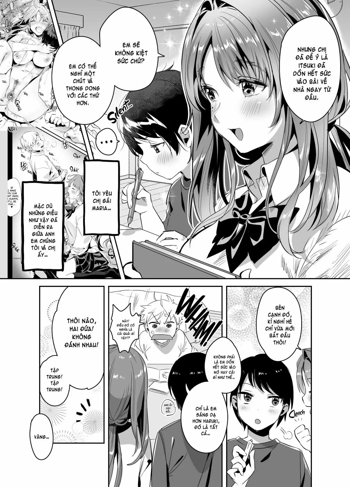 HentaiVN.net - Ảnh 8 - Big Sis Loves Nobody Else But You - Chap 2