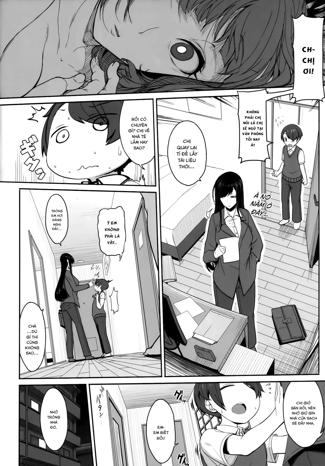 HentaiVN.net - Ảnh 10 - Ane sora moyou - Chap 1