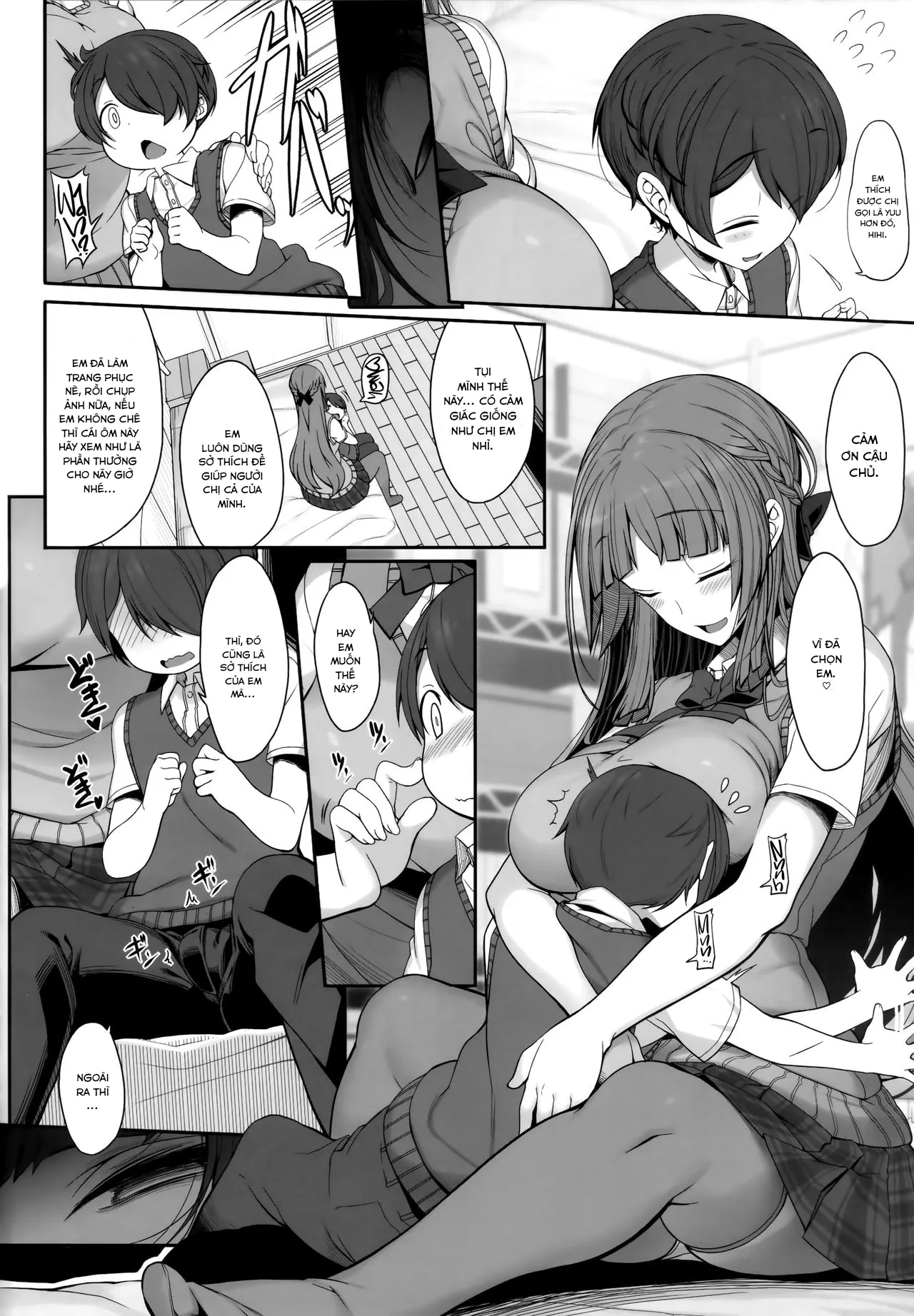HentaiVN.net - Ảnh 5 - Ane sora moyou - Chap 1