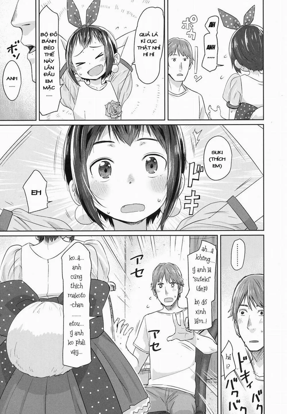 HentaiVN.net - Ảnh 5 - [Loli] Happyoukai no Mae ni - Chap 1