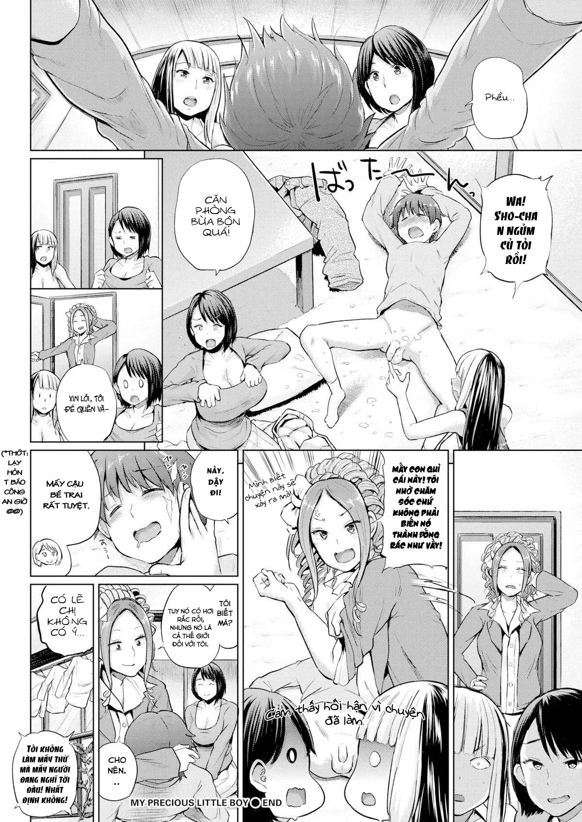 HentaiVN.net - Ảnh 27 - Cậu Bé Đáng Yêu Của Tôi~ [My Precious Little Boy~] - Chap 1