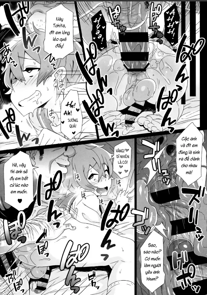 HentaiVN.net - Ảnh 19 - Bê lồn chạy! Đụ em như 1 con chó. [Tokita-kun no Himitsu] - Chap 1