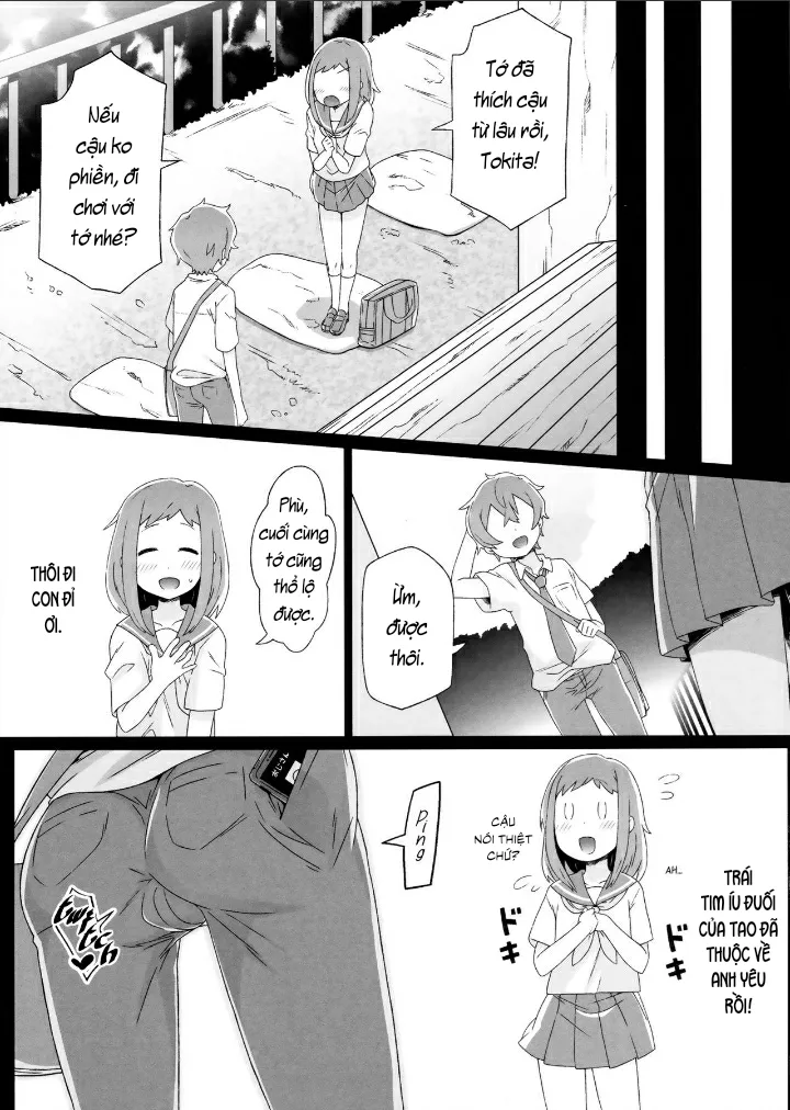 HentaiVN.net - Ảnh 21 - Bê lồn chạy! Đụ em như 1 con chó. [Tokita-kun no Himitsu] - Chap 1