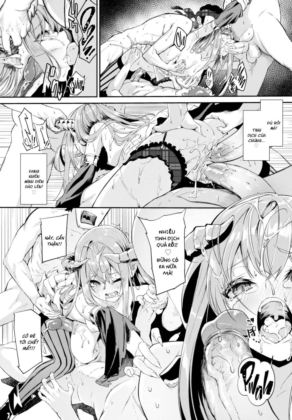 HentaiVN.net - Ảnh 19 - Khẩu Vị Của Cô Em Succubus [A Lousy Succubus's Diet] - Chap 1
