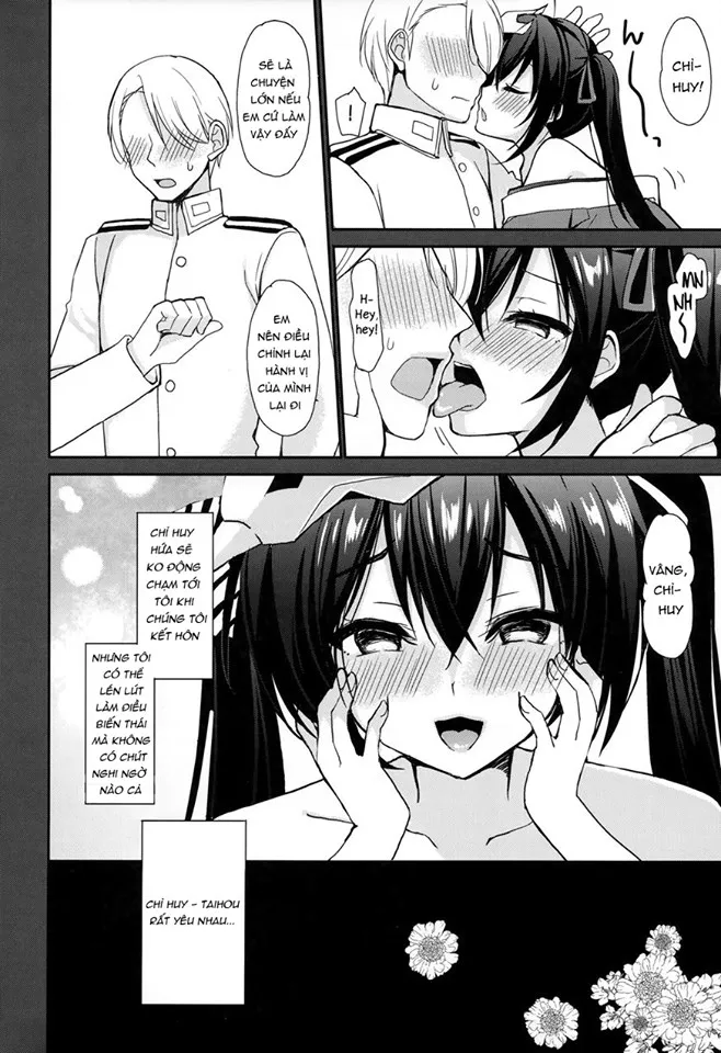 HentaiVN.net - Ảnh 10 - Taihou to shiki-kan-sama wa aishiatte iru (Azur Lane) [鳳と指揮官様は愛し合っている (アズールレーン)] - Chap 1