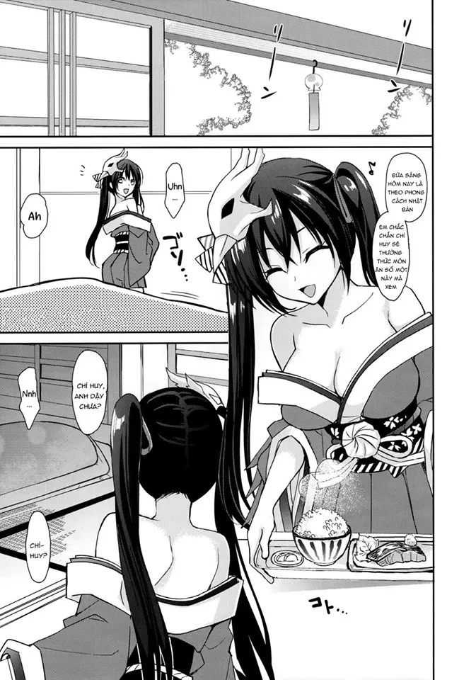 HentaiVN.net - Ảnh 3 - Taihou to shiki-kan-sama wa aishiatte iru (Azur Lane) [鳳と指揮官様は愛し合っている (アズールレーン)] - Chap 1