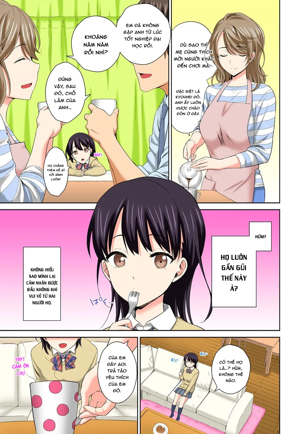 HentaiVN.net - Ảnh 9 - Đừng Đút Nó Vào! [Dont put it in] - Chap 1