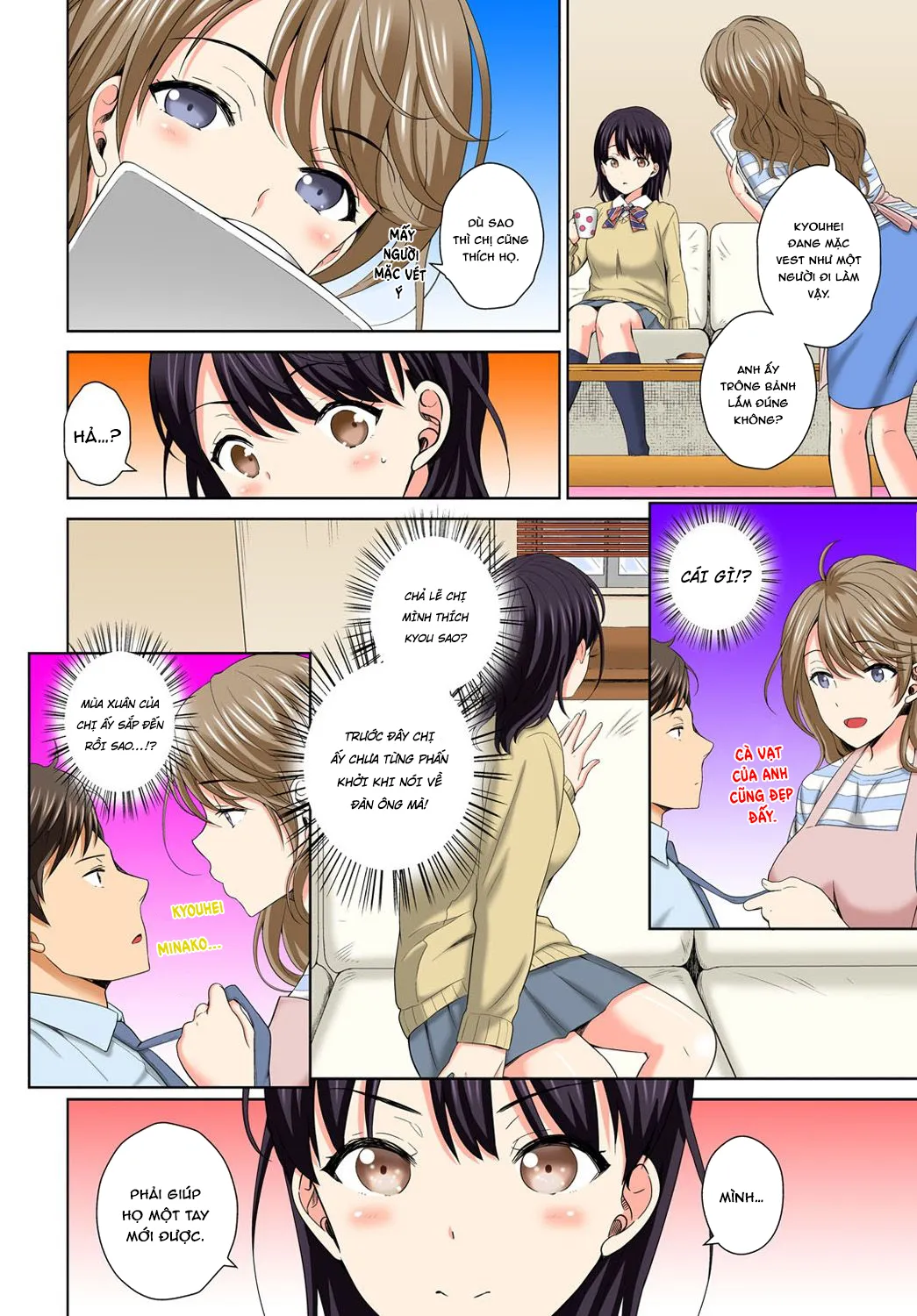 HentaiVN.net - Ảnh 10 - Đừng Đút Nó Vào! [Dont put it in] - Chap 1