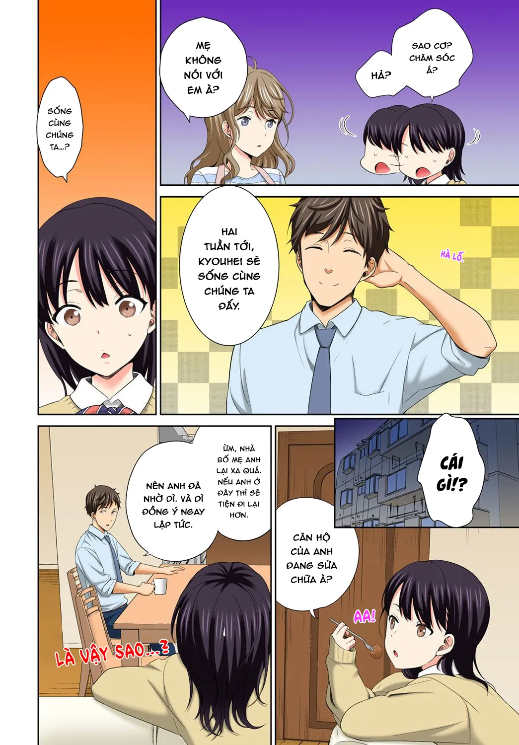 HentaiVN.net - Ảnh 8 - Đừng Đút Nó Vào! [Dont put it in] - Chap 1